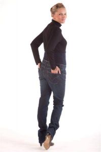 Těhotenské kalhoty BEBEFIELD - Milano Jeans