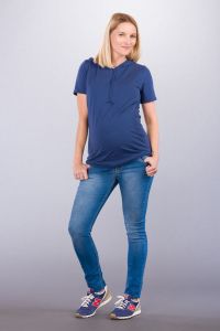 Těhotenská halenka BEBEFIELD - Freya Jeans - Velikost 36