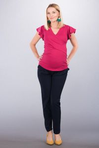 Těhotenské kalhoty BEBEFIELD - Madrid | Velikost 36