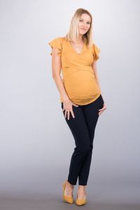 Těhotenské kalhoty BEBEFIELD - Saragossa - Velikost 36