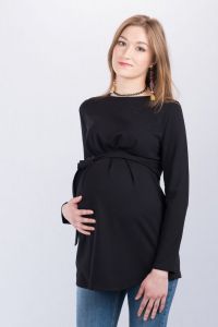 Těhotenská halenka BEBEFIELD - Ada Black