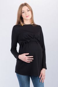 Těhotenská halenka BEBEFIELD - Ada Black