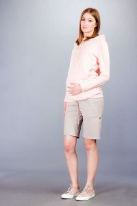 Těhotenské kalhoty BEBEFIELD - Pietro Taupe | Velikost 36, Velikost 38, Velikost 40, Velikost 42, Velikost 44