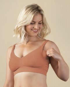 Těhotenská a kojící podprsenka Bravado! - Body Silk Seamless | Velikost XL