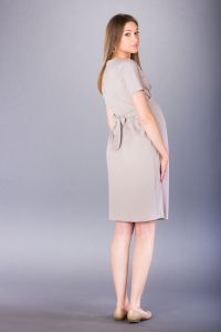 Těhotenské šaty BEBEFIELD - Alina Sand - Velikost 36