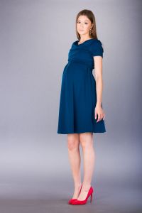 Těhotenské šaty BEBEFIELD - Amalia - Velikost 40