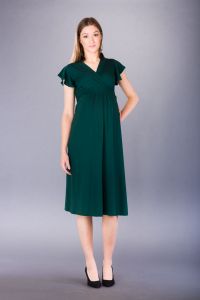 Těhotenské šaty BEBEFIELD - Luna Pine - Velikost 44