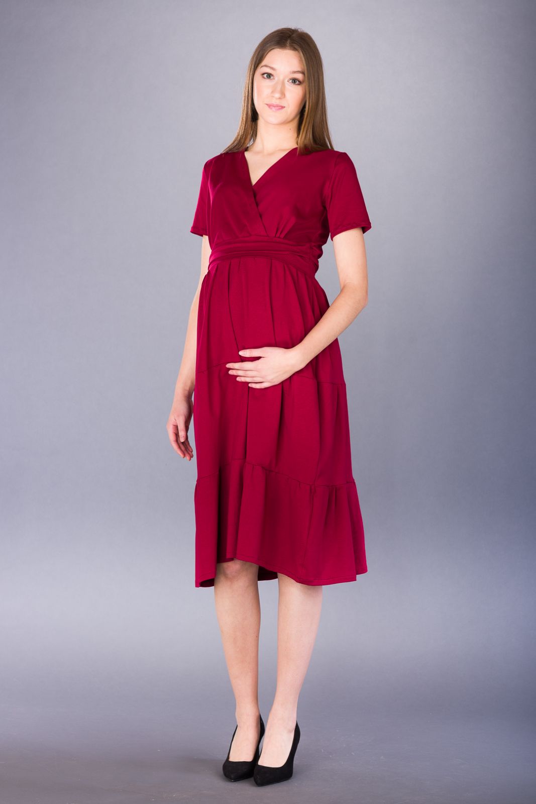 Těhotenské šaty BEBEFIELD - Manuela - Velikost 42