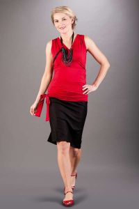 Těhotenská sukně BEBEFIELD - Linda Black | Velikost 36, Velikost 38, Velikost 40, Velikost 42, Velikost 44