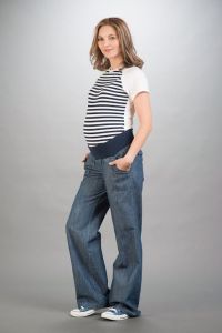 Těhotenské kalhoty BEBEFIELD - Roma Jeans