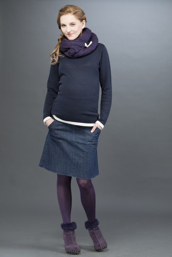 Těhotenská sukně BEBEFIELD - Rhona - Velikost 38