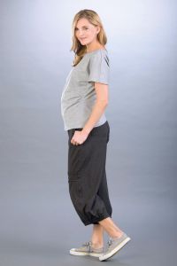 Těhotenské kalhoty BEBEFIELD - Fado Navy | Velikost S