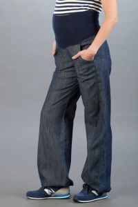 Těhotenské kalhoty BEBEFIELD - Leo Jeans -