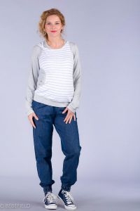 Těhotenské kalhoty BEBEFIELD - Florence Jeans | Velikost 36, Velikost 38, Velikost 40, Velikost 42, Velikost 44